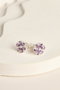Heliophilia Silver Pendientes de Plata Esterlina 925